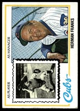 1978 Topps #234 Herman Franks
