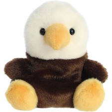 Aurora  Palm Pals  Murphy Bald Eagle  5 Inch Stuffed Animal Toy 1-249 Forest