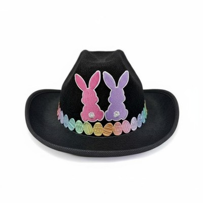 Osterei verzierter Hut entzückendes Design Ostern Cowboyhut leicht für