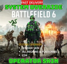 Battlefield 6 ：Razer Skin | System Override Soldier Skin | All Platforms Code