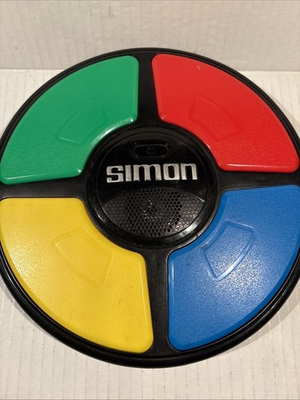 #ad Simon Says Electronic Handheld Game 8quot; Hasbro Musical Memory Classic Toy Tested $16.63