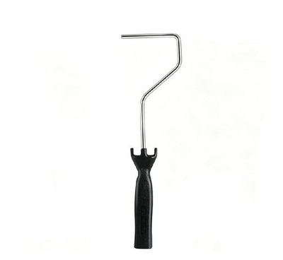 4 Zoll Farbroller Pinsel Set mit Stahldrahtrahmen 12 Stück für Detaillackierun