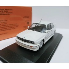 MINICHAMPS 1:43 BMW M3 E30 1987 White Collectible Car