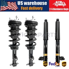 4X Front & Rear Shock Struts Assys w/Adaptive Damping Fit GMC Sierra 1500 19-23