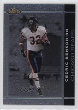 2007 Topps Finest Black Refractor 88/99 Cedric Benson #45 is2