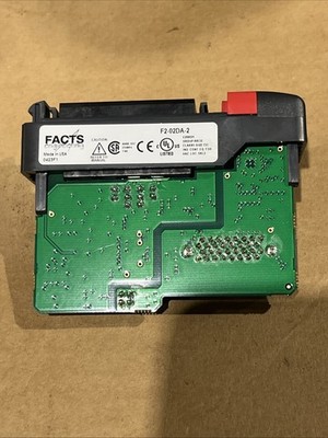  Facts Engineering F2-02DA-2 Analog Output Module, Missing Door, Used 