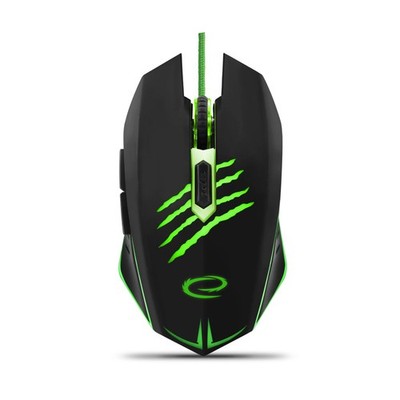Esperanza-maus mit kabel. gaming-led 6d opt. usb-klaue