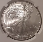 2007 Eagle S$1 MS69 American Silver Eagle .999 fine silver (#4c-13007/644)