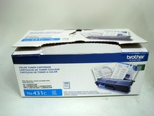 Brother TN431 Cyan Toner Cartridge Only Genuine New Open Box Free Ship