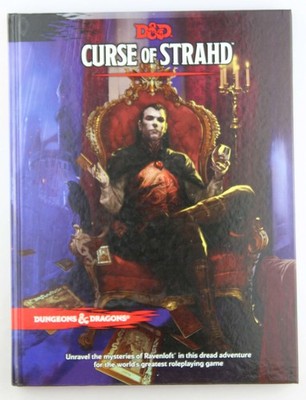 Curse of Strahd: A Dungeons & Dragons Sourcebook (D&D Supplement) Wizards RPG Te