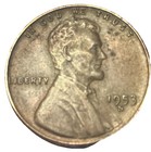 1953 S lincoln wheat  penny — photo 1