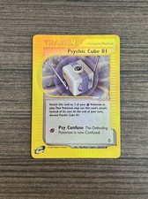 Pokemon TCG Aquapolis Psychic Cube 01 132/147 Reverse Holo TM Uncommon EN on eBay