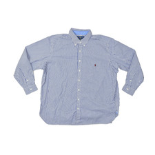 Polo Ralph Lauren Men's Button Down Size 2XB Big and Tall Striped Pony Office