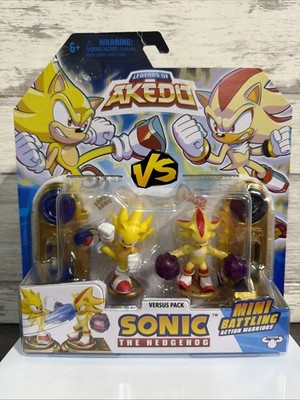 2024 Legends of Akedo Super Sonic vs Super Shadow Versus Pack 2'' Mini Battling