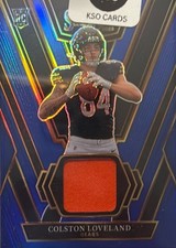 2025 Panini Select Rookie Swatches Prizm#2 Colston Loveland