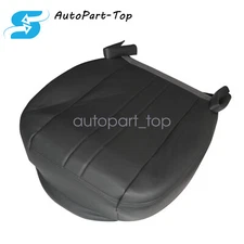 Driver Side Lower Leather Seat Cover For Chevy GMC C Series 2003-15 2016 Dk Gray