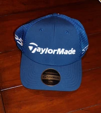 TaylorMade Tour Cage TP5/Stealth Navy L/XL Fitted Golf Hat / Cap, Tour Authentic