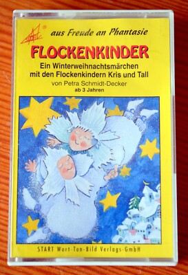Hörspielkassette FLOCKENKINDER Petra Schmidt-Decker, Jens Wawrczeck, V. Kraeft