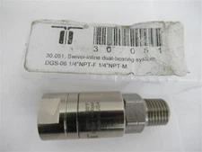 Mosmatic 30.051 , DGS-06 , 1/4" FNPT x 1/4" MNPT In Line Swivel
