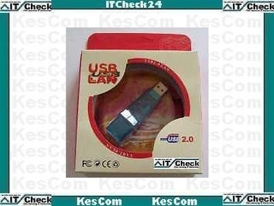 USB 2.0 Netzwerkkarte NIC 10 /  100 autosensing