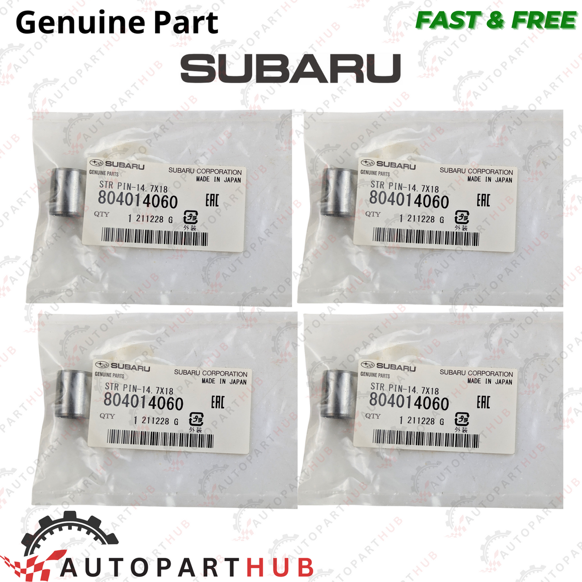 Genuine Subaru 93-14 Engine Cyl Head Block Guide Dowel Pin EJ WRX