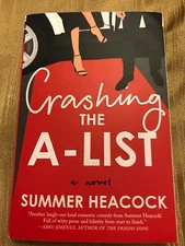 Crashing the A-list, A Novel By Summer Heacock Paperback Book Free Shipping NEW!