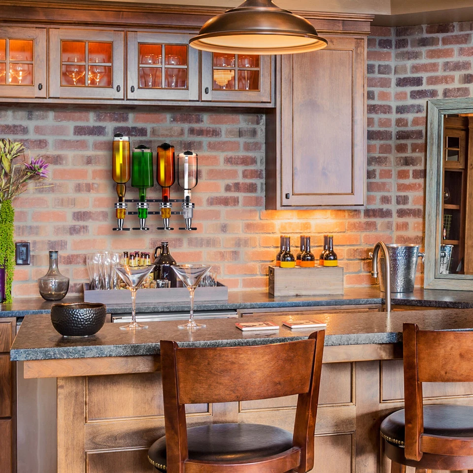 Barbutler Getränkespender Bar Butler Flaschenhalter Schnaps Getränkeportionierer - Bild 4 von 4