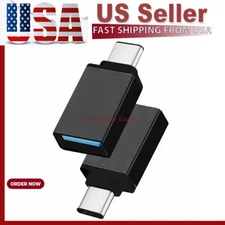 Lot  USB-C 3.1 Male to USB A Female Adapter Converter OTG Type C Android Phone
