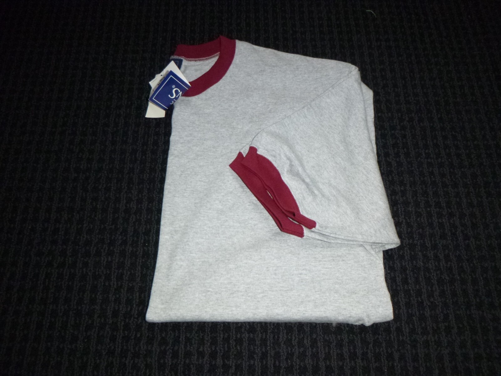 NOS Vtg 80s Basic Editions Kmart Blank Heather Gray R… Gem