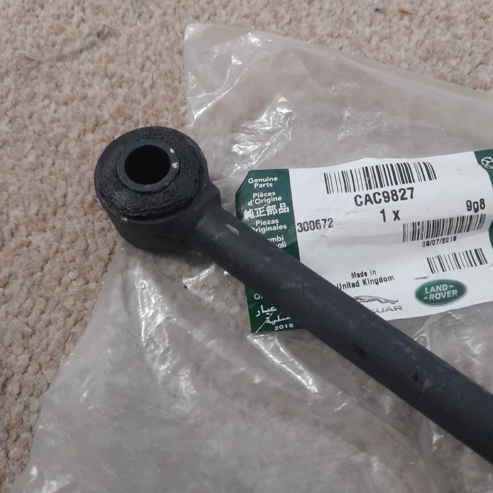 NUEVO GENUINO JAGUAR XJ40 X300 BARRA ANTIVUELCO DELANTERA ENLACE CAC9827 XJ6 XJ12 1985-1997 Foto 3 de 4