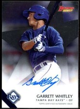 Garrett Whitley Card 2015 Bowman's Best Best of '15 Autographs #B15GW