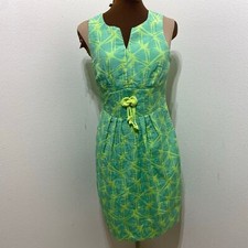 Anthropologie Dress Eva Franco Citrus Orchard Size 6 Made in USA