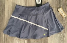 NIKE MARIA SHARAPOVA TENNIS SKIRT SKORT GREY-WHITE WOMENS SZ XS 425963-421