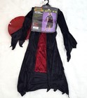 NWT Totally Ghoul Gothic Vampire Halloween Costume Dress Up Large Ages 8-14 A2