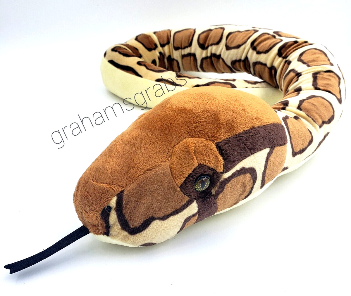  Wild Republic Snake Jumbo Giant Stuffed Animal/Plush Toy,  Burmese Python, 113 : Toys & Games