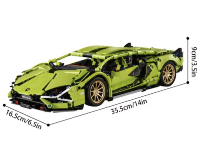 Klemmbausteine Lamborghini Sian FKP 37 Technic 1.280 Bausteine Supercar / NEU