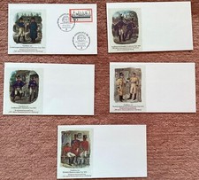 100 lat Górnej Dyrekcji Poczty Hamburg Postillione -5x piękna biżuteria -Couverts + FDC