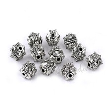 Bumpy Beads 11mm Wholesale Antiqued Silver Pointy Spacers B2203 - 5, 10 Or 20PCs