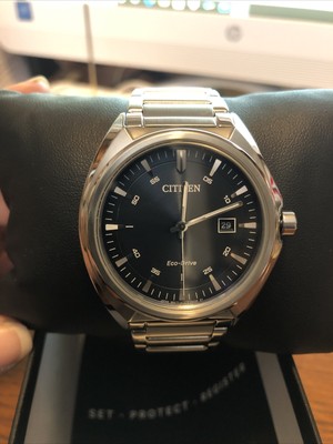 NIB CITIZEN ECO-DRIVE BLUE WATCH AW1570-52L RETAIL $225 13205141607 | eBay
