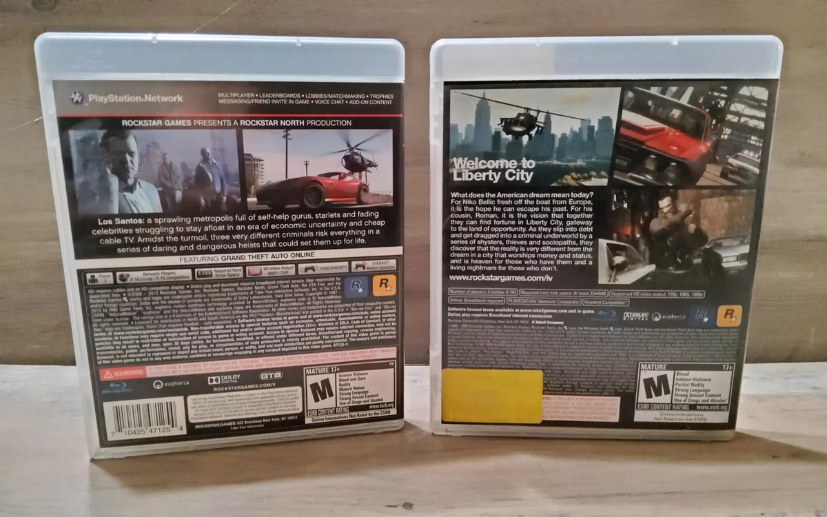 Grand Theft Auto V 5 CIB Complete with Map and Manual PS3 PlayStation 3 GTA  in 2023