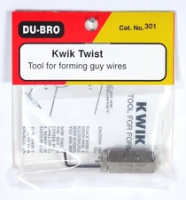 DU-BRO KWIK TWIST TOOL FOR .014" TO .032" DIAMETER WIRE ( CAT. # 301 )