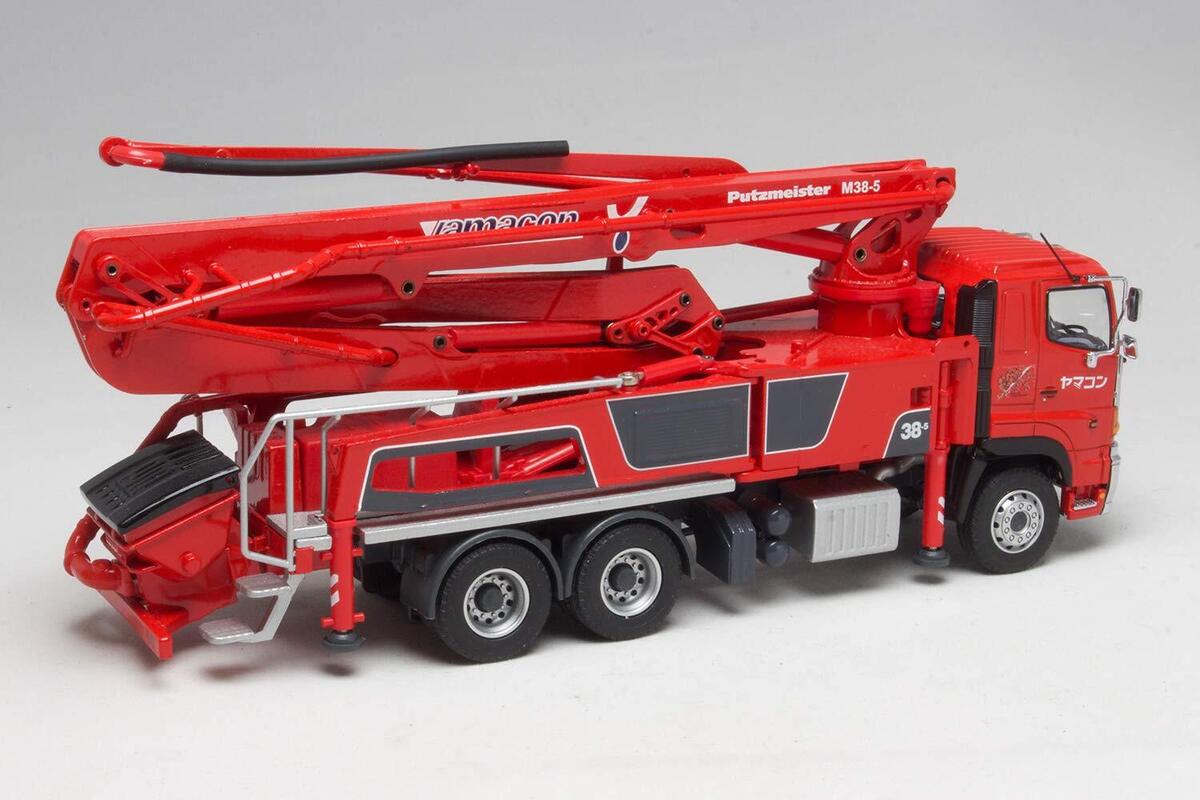Platz 1/50 Putzmeister M38-5 Concrete Pump Truck Shin Platz 1/50 Putzmeister M38-5 Concrete Pump Truck Shin