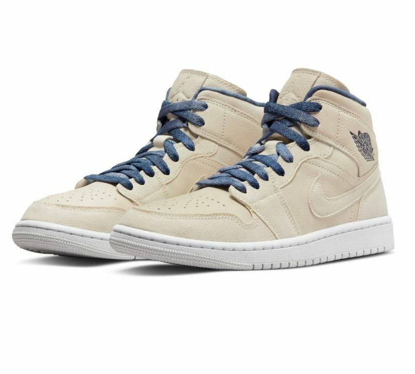 Nike Women Nike Women\'s Air Jordan 1 Mid SE \'Sanddrift\' DM9126-104 2022 size 8 W / 6.5 M main image 0