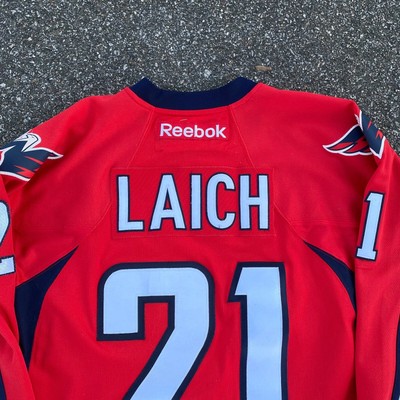 Washington Capitals Red Reebok Brooks 