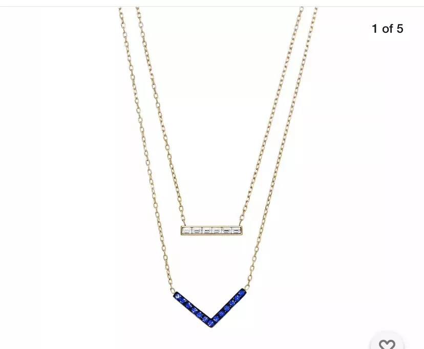 Michael kors bar necklace deals