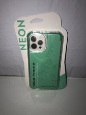 FUNDA NEÓN PARA APPLE iPHON 12 Pro Max, NUEVA - Protección extrema - Transparente