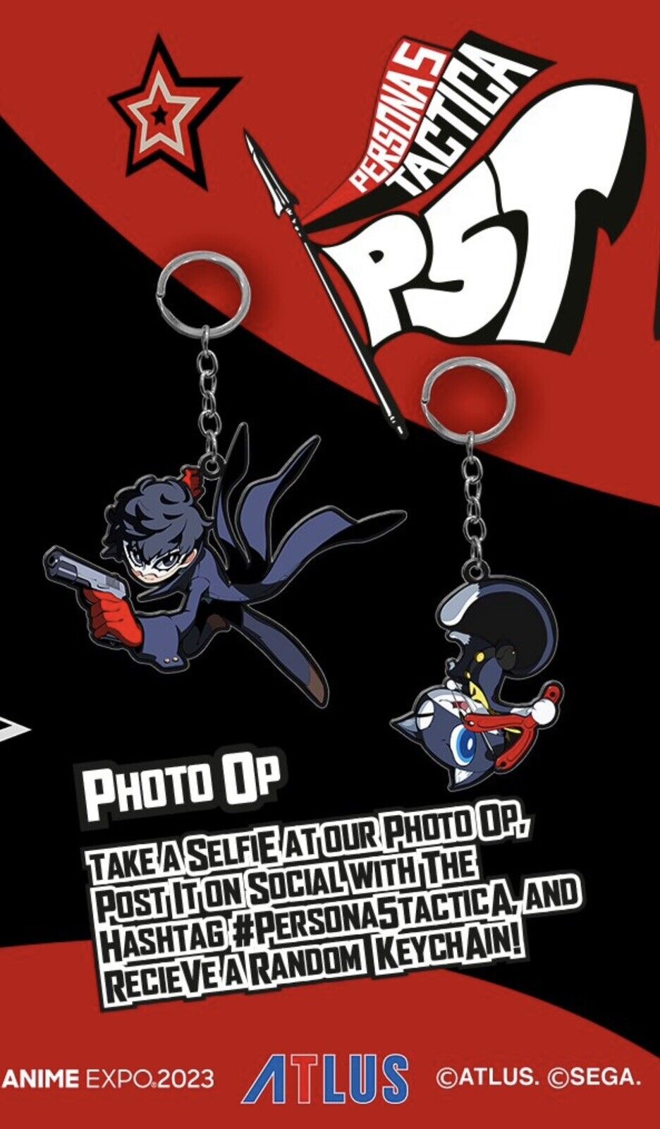 Persona 5 - Joker Keychain - Eighty Sixed