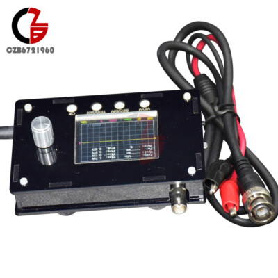 DSO328 Mini Digital Oscilloscope 2.4'' TFT LCD 200KHz Soldering Programming STM32