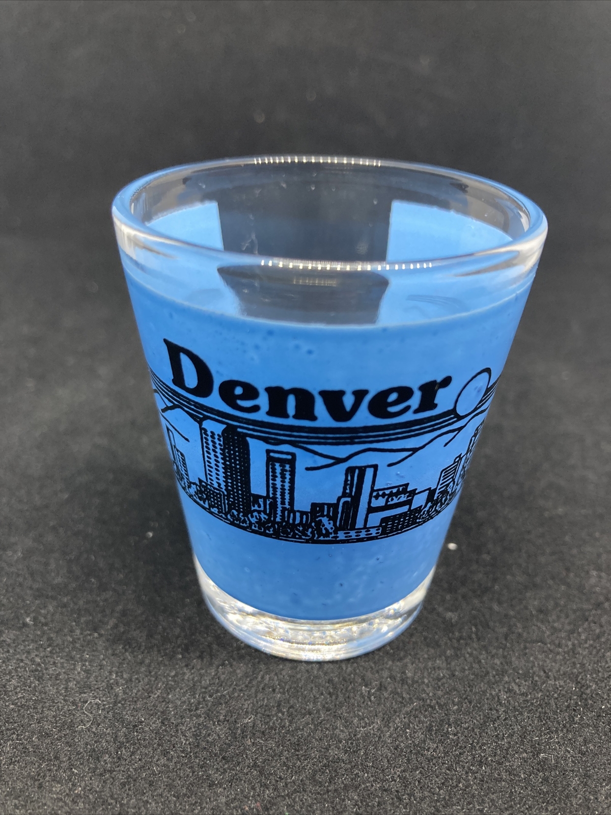 Denver Colorado Shot Glass Skyline View Shooter 21/4” Jigger eBay