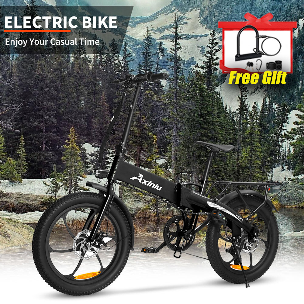 850W 48V Fat Tire Folding Electric Bike for Adults 20